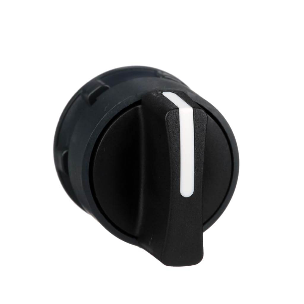 Schneider Electric Black Harmony Xb5 2-Position Selector Switch Head - Zb5ad2