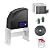 TOPENS DKC500S Solar Sliding Gate Opener Chain Drive Automatic Gate Motor for Heavy Driveway Slide Gates Up to 1300 Pounds, Electric Gate Operator Battery Powered with Solar Panel Remote Control Kit