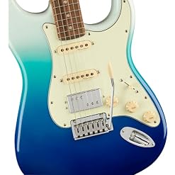 Player Plus Stratocaster HSS PF Belair Blue - Les Beatles, Paul McCartney, John Lennon, RIngo Starr, George Harrison Player Plus Stratocaster HSS PF Belair Blue – Image 3