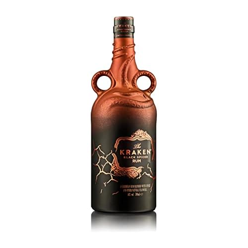 'The Kraken Black Spiced Rum Unknown Deep Copper Scar Limited Edition