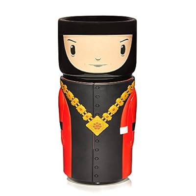 numskull CosCups by Star Trek Q in Judge Outfit - Taza de cerámica con funda de goma, 400 ml, producto oficial de Star Trek | Ya disponible en tu tienda friki favorita! En mundofriki.es!