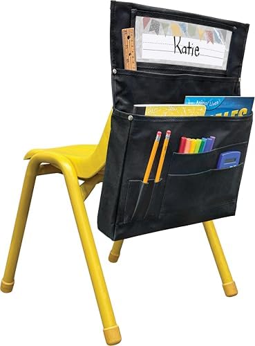 Teacher Created Resources Black Chair Pocket - for Large Chairs (TCR20280) image 3