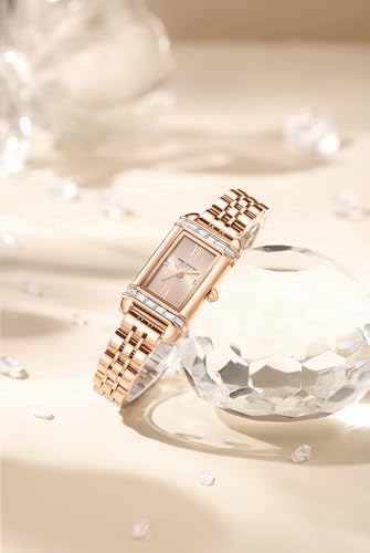Image of Daniel Hechter Paris Louvre Collection Square Dial Watch for Women with Roman Indices and Stainless Steel Strap-DHW2006