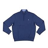 Polo Ralph Lauren Double Knit Pullover Derby Blue Heather XS