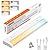 12inch Linkable Under Cabinet Lighting Hardwired Plug-in, Wired led Under Cabinet Lights with 5 CCT (2700/3000/3500/4000/5000) & Dimmable, Under Counter Lights for Kitchen, 6W, 600LM, 1 Pack