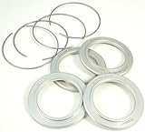  BBS 4Stk. Zentrierringe 0923627 ZENTRIERRING 70-57 mm mit Sprenring 70mm auf 57,0mm