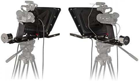 Ikan PT4700-P2P Interview System with 2 x Professional 17" High Bright Teleprompter