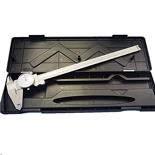 Calibrador Dial de 6" / 150 mm, 8" / 200 mm y 12" / 300 mm, Escala Dual Métrica y Pulgadas, con Escala de Espesores (0-200 mm / 8") miniatura 6
