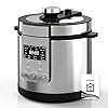 Electric Pressure Cooker 6.34QT NAFEWIN 14-in-1 Electric Multi-Cooker Stainless Steel, Slow Cooker, Rice Cooker, Steamer, Sauté, Yogurt Maker, Warmer & Sterilizer, Recipes, 1000w, 110v, Olla de Presion Electrica