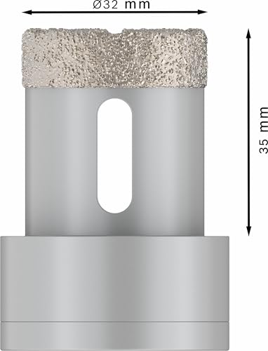 Bosch 1x PRO Ceramic dry Trockenbohrkrone, 32 x 35 mm, X-Lock – Ansicht 3