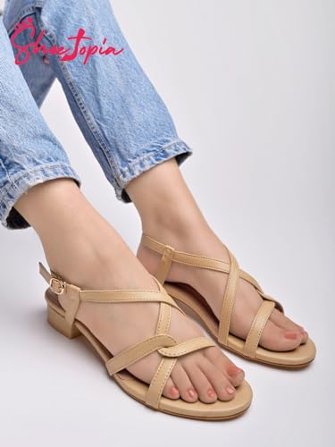 Image of Shoetopia Women's Block Heel Sandals