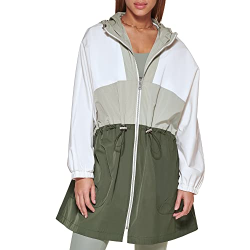 Levi's Women's Oversized Color Block Rain Jacket