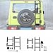 Car Exterior Rear Door Tailgate Crawling Ladder Protective Frames Compatible For Suzuki Jimny 2019 2020 2021 2022 2023 2024 Up(B)
