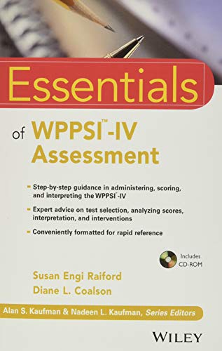 Essentials of WPPSI –IV Assessment Essentials of WPPSI –IV Assessment