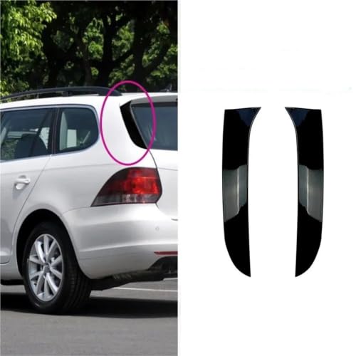 Diffuseur d'ailes de lunette pour Golf 6 MK6 améliorant la silhouette