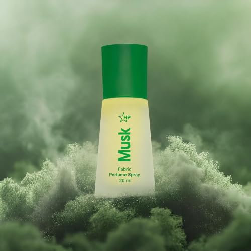 Image of HP Super Musk Fabric Perfume Spray, 20 ml, Unisex, Aromatic Fougere Fragrance, Paraben Free