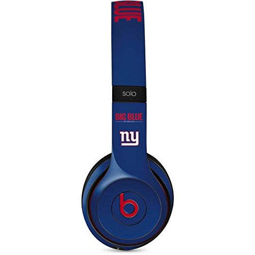 Skinit Decal Audio Skin Compatible with Beats Solo 2 Wireless - Officially Licensed NFL New York Giants Team Motto Design