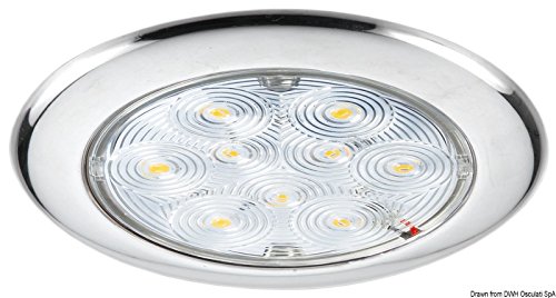 OSCULATI Plafoniera 9 LED Luce Bianca