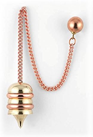 Egyptian Osiris Pendulum with Copper Energy Rings