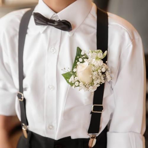 Kids Suspenders, Elastic Toddler Suspenders with Strong Metal Clips, Adjustable Y-Back for Girls and Boys4