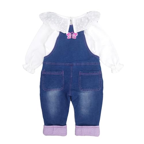 Image of Baby Pant Set,Toddler Overall Set,Little Girl Overall Shirt Cute Cartoon