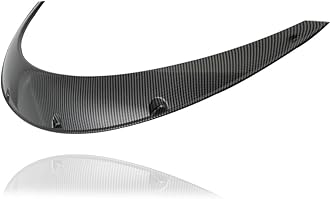 DREAMIZER 4x 2"/50mm Flexible Car Fender Flares Universal Extra Wide Body Kit Wheel Arch Protector,Carbon Fiber