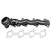 cciyu Stainless Steel Exhaust Manifold Kit Fits 97-98 For Ford For F-150 For F-250 For Expedition Pickup Truck
