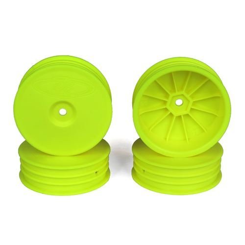 Slim Speedline Buggy Wheels, Front, Yellow (4)