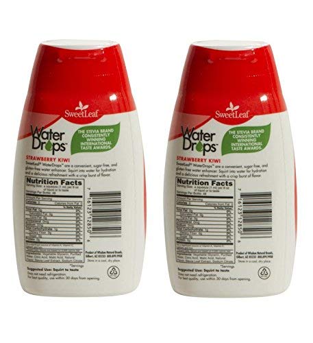 Sweetleaf COMINHKG080911 Water Drops - Strawberry Kiwi Water Enhancer, Sugar Free Sweet Leaf Stevia Water Flavoring Drops thumb #1