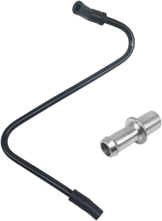 PCV Valve with Tube Compatible with Cadillac Escalade/Chevy Silverado Suburban Express Tahoe, for GMC/Hummer/Buick Rainier 2005-2008 Replace 12567915 12611592