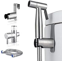 Arofa Handheld Bidet Sprayer for Toilet Bidet Toilet Sprayer for Baby Wash Adjustable Water Pressure Control with Bidet Hose
