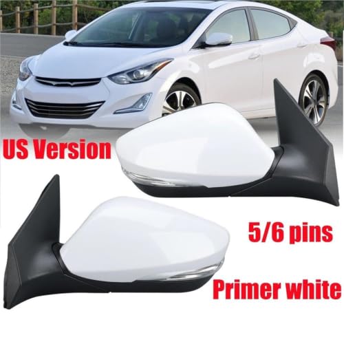 Rétroviseur complet Hyundai Elantra 2014 2015 2016 us 6 broches gauche électrique