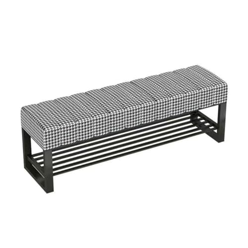 Tabouret à chaussures à porter avec armoire intégrée pour petite entrée moderne - 2