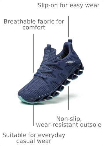 Image of SKDOIUL Running Shoes for Men Mesh Breathable Trail Runners Fashion Sneakers