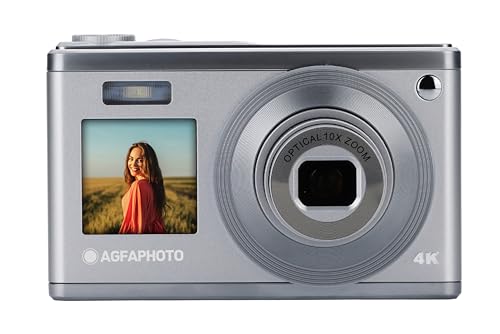 KODAK AgfaPhoto Realishot DC9200 Silver – Cámara de Fotos Digital compacta