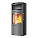 Produktbild Kaminofen Hark 44-5.1 GT ECOplus opak-schwarz Korpus titan
