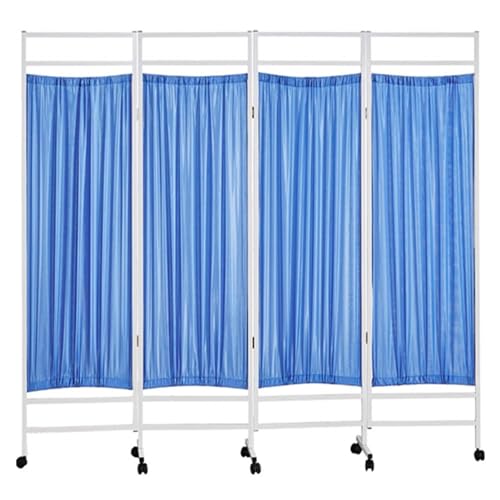 Paravent médical 4 panneaux et cloison de séparation temporaire amovible - 2