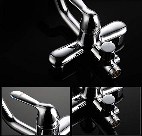 Ensemble de douche multifonction et mélangeur mécanique avec pommeau de tête - 5