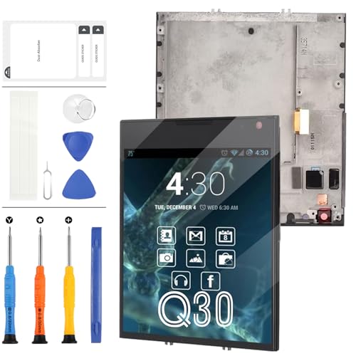 Écran LCD de remplacement pour BlackBerry Passport Q30 SQW100-1 LCD Écran tactile Digitizer Assemblée (noir avec cadre)
