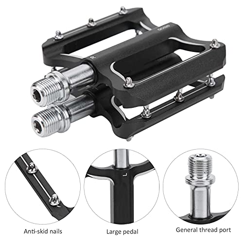 Vgeby Mountain Bike Pedals, Mtb Pedals With Sealed Self Lubricating Bearing+Anti-Skid Cleats 1 Pair Toysandgames Bicycles And Spare Parts #TOP4