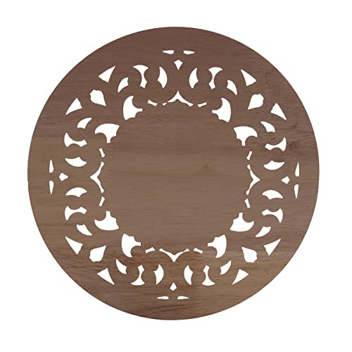 Aplique de madera tallada ARKERO B201 rectangular para decoración de muebles de hogar 7