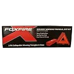 Foxfire Safety Lites Roadside Emergency Reflective Warning Triangles with Carrying Case, DOT Approved, Weighted Base, 3 Pack, F3TK - Image 3