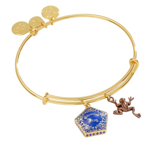 Alex and Ani AS771623TT,Harry Potter, Chocolate Frog Duo Expandable Bangle Bracelet,Two Tone,Multi, Bracelets