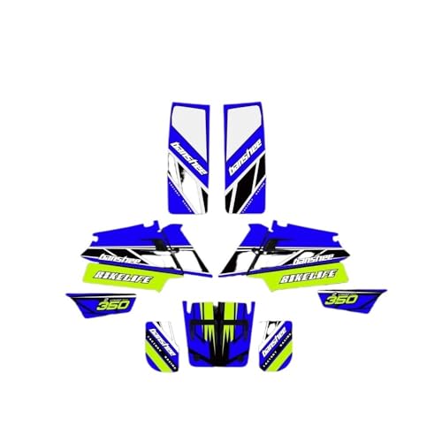 Autocollants de carénage pour moto Yamaha Banshee 350 de 1987 à 2006
