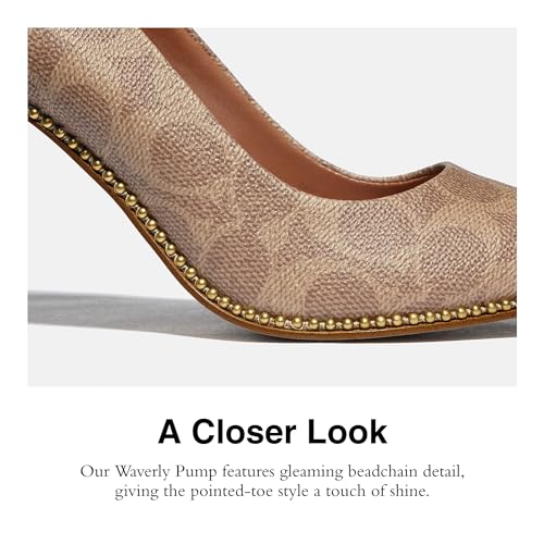 Image of Coach 85 mm Waverly Pump with Beadchain