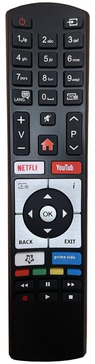 RC4318P para Mando telefunken Universal para telefunken TV Remote Control para Vestel Finlux Telefunken Edenwood 4K Smart Television