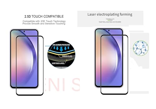 Image of HD, Scratch, Tear Resistant Edge to Edge Tempered Glass Screen Protector Guard Suitable For Moto G36 / 56