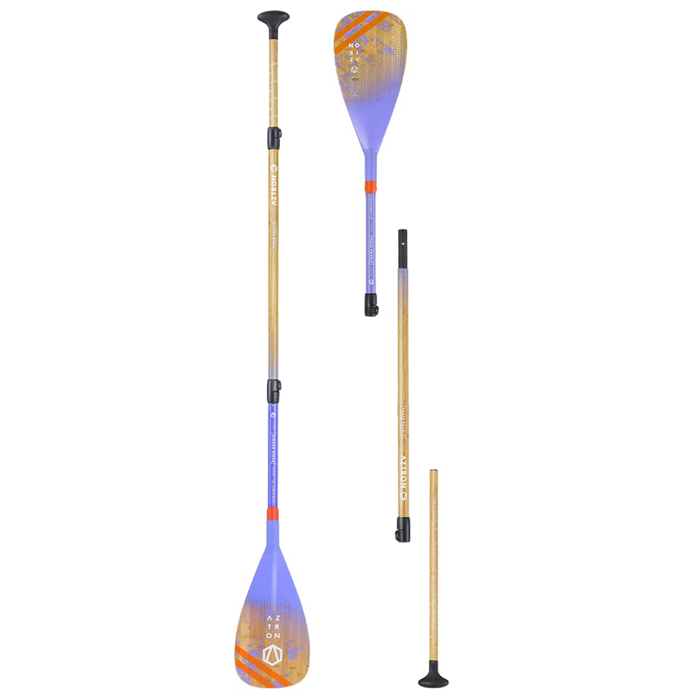 AZTRON Phase Bamboo Carbon 3-Section Paddle