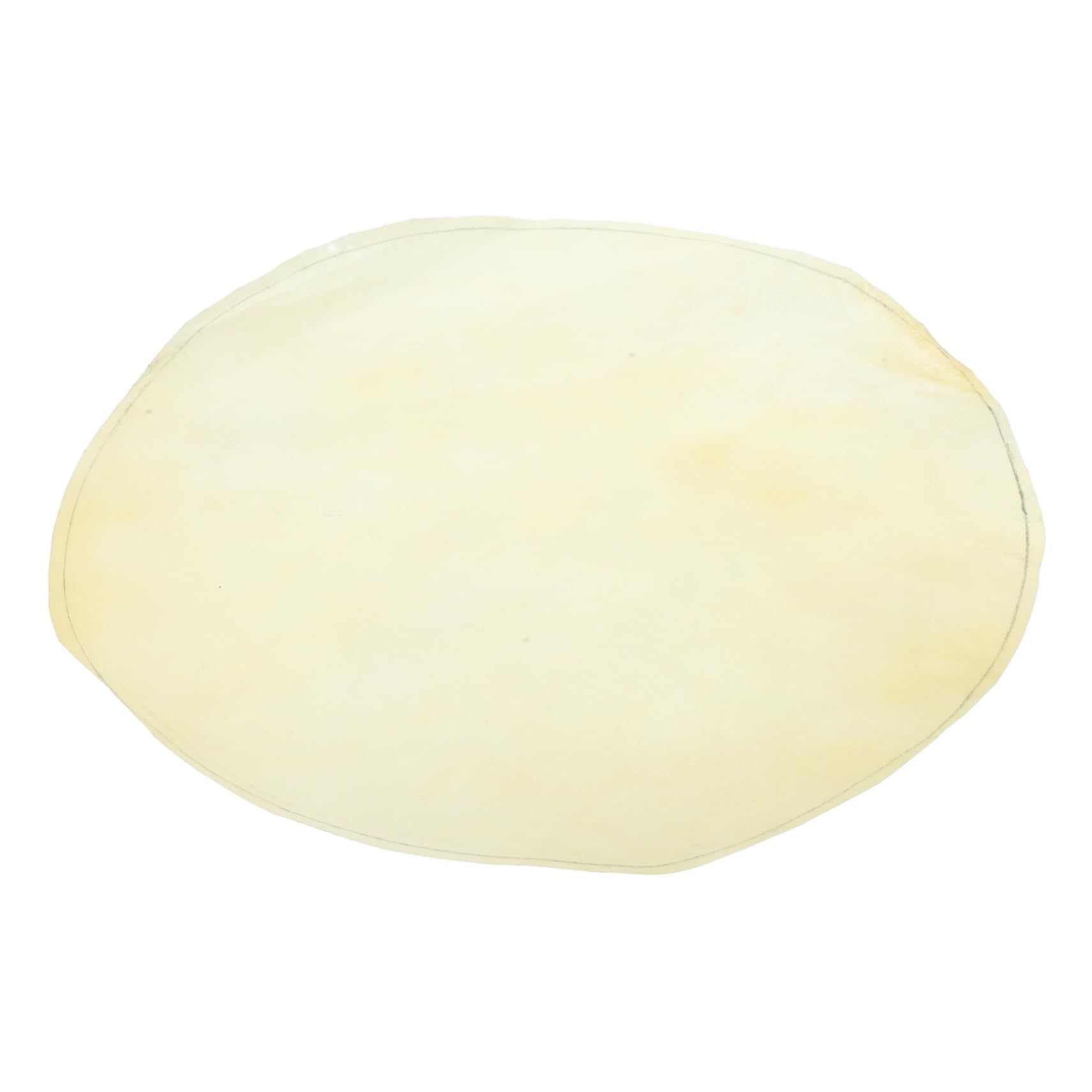 NULYLU 350mm Round Drum Head African Drum Covers Leather Percussion Parts Replacement Easy Clean for