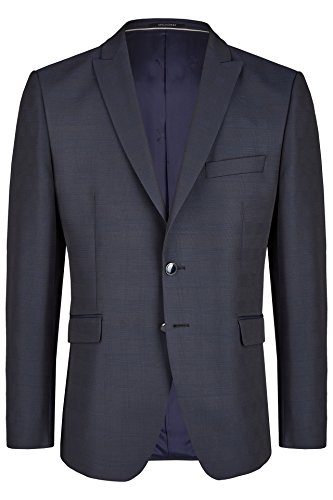 Wilvorst Jackett zum Hochzeitsanzug, dunkelblau in einem Galaglencheck,...